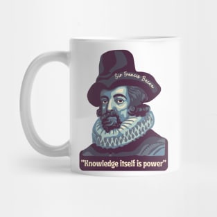 Sir Francis Bacon Portrait and Quote Mug